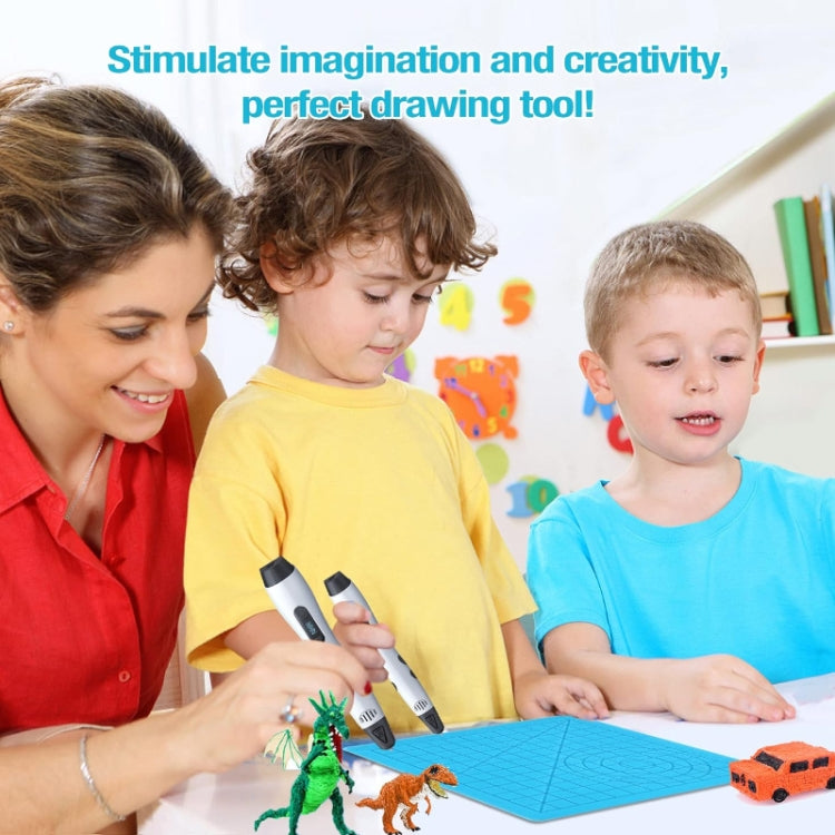 3D Printing Pen Copy Silicone DIY Painting Template Mat, Specification: Green by bashfashion