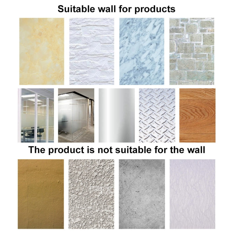 Bathroom Hair Dryer Shelf No-Punch Wall Mounted Storage Rack, Color: Black by bashfashion