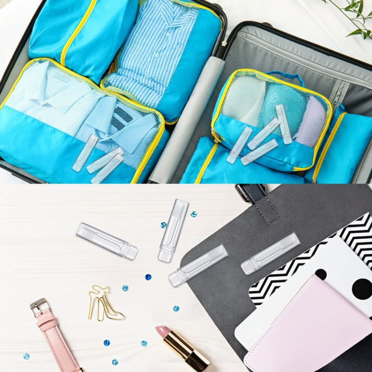 Foldable Toothbrush Set For Traveling Business Portable Hotel Transparent Storage Toothbrush, Packing: OPP Bag by bashfashion