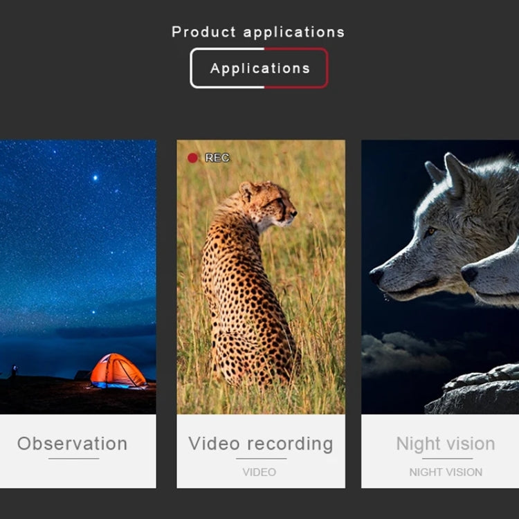 NV8160 Head-Mounted Night Vision Device Binocular Digital 2.7 Inch Screen Outdoor Infrared Night Vision Telescope by bashfashion