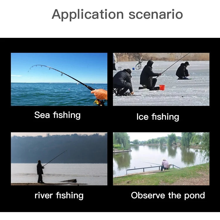 FDV3000 Fish Finder Camera Underwater Monitoring Fishing Sonar Sensor 4.3 Inch Display LED Digital Zoom 4X Ice Boat Fishfinder by bashfashion