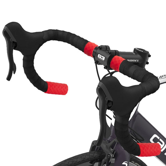 ENLEE E22805 4pcs /Set Road Bike Handlebar Strap Holder Bicycle Non-Slip Lever Strap Fixing Ring(Black) by ENLEE