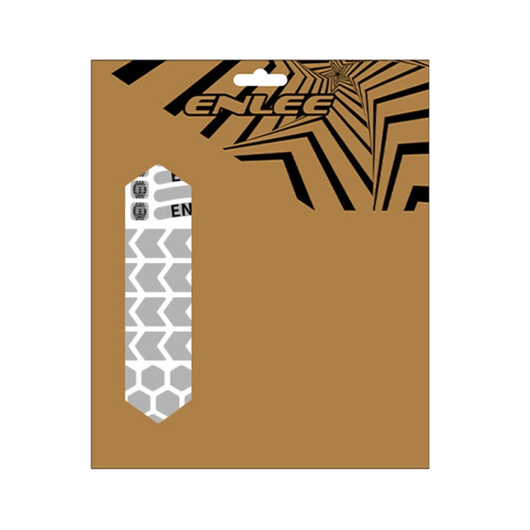 ENLEE E-RS2302 72pcs /Set Multi-Functional Reflective Strip Stickers Bicycle Body Warning Decal(Black) by ENLEE