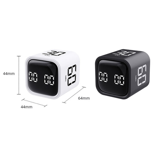 F4 Study Timer Kitchen Cooking Countdown Reminder Multifunctional Digital Alarm Clock(Black) by bashfashion