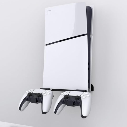 For PS5 Slim Wall-Mounted Storage Rack Host Handle Storage Hanger Accessories by bashfashion