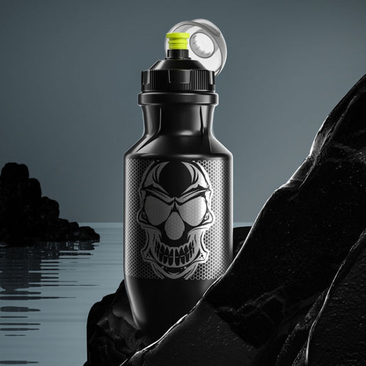 ENLEE E-SH305 Bicycle Water Cup Squeeze Fitness Sports Bottle With Dust Cap 550ml(Gray) by ENLEE