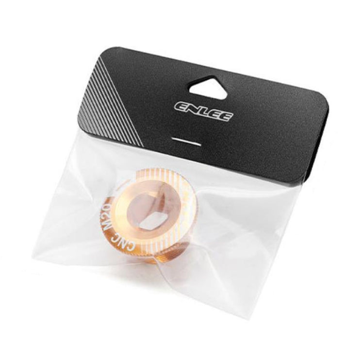 ENLEE M20 Aluminum Crank Cover For Bicycle Discs For IXF Crank Accessories(Red) by ENLEE