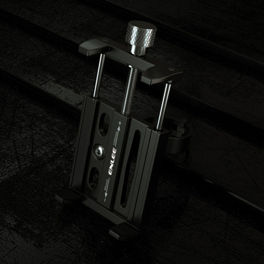 ENLEE Aluminum Alloy Phone Holder Bicycle Riding Fixed Navigation Mount(Titanium) by ENLEE