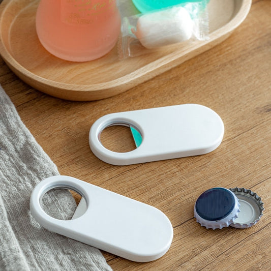 Drinks Soda Magnetic Bottle Opener Household Beverage Starter Beer Driver(White) by bashfashion