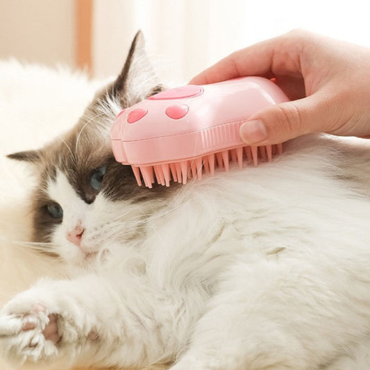 Rechargeable Pet No-Scrub Comb Electrical Spray Hair Removal Massage Comb For Dogs And Cats(Cat Claws) by bashfashion