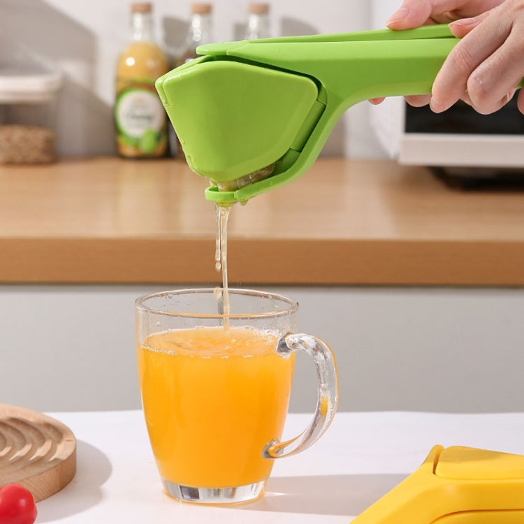 Household Manual Lemon Juicer Kitchen Folding Fruit Squeezer(Green) by bashfashion