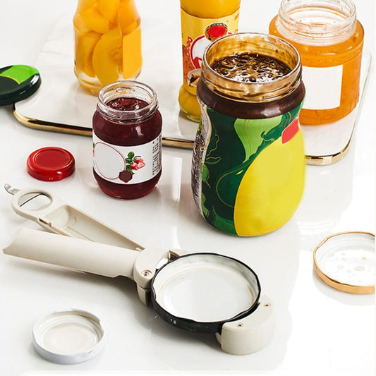 Multifunctional Beer And Beverage Bottle Opener Magnetic Telescopic Cans And Caps Driver(Blue) by bashfashion