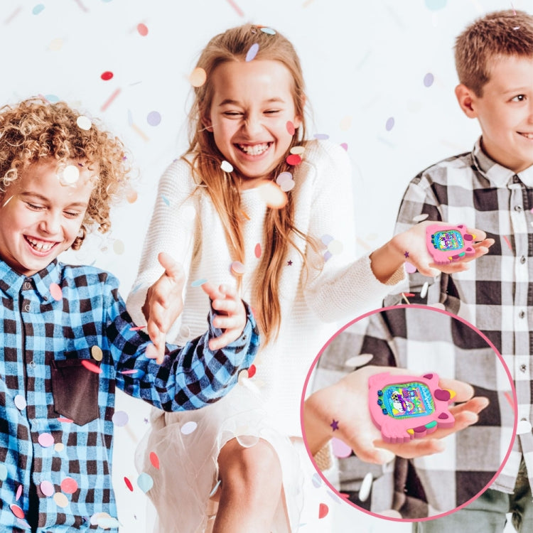 For Tamagotchi Uni (2023) Pet Game Console Silicone Protective Case(Pink) by bashfashion