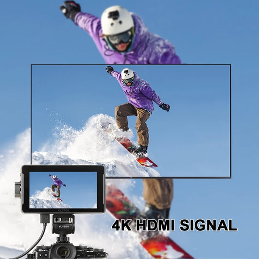 VILTROX DC550 Pro 5.5 Inch Camera Studio Monitors 4K HDMI 3D LUT Director Monitor by VILTROX
