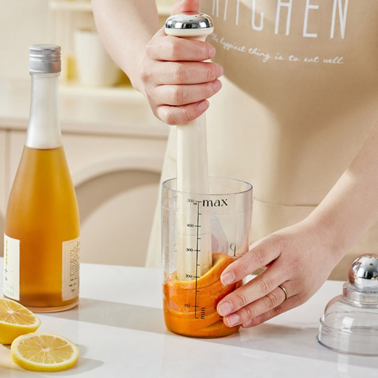 Fruit Pressing And Mashing Hammer Tool Bar Bartenders Plastic Ice Chopper(Transparent) by bashfashion