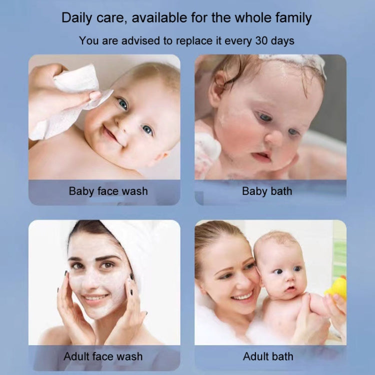 Baby Bathing Wood Pulp Sponge Cute Cartoon Soft Bath Sponge Bath Scrubber, Model: Bunny by bashfashion