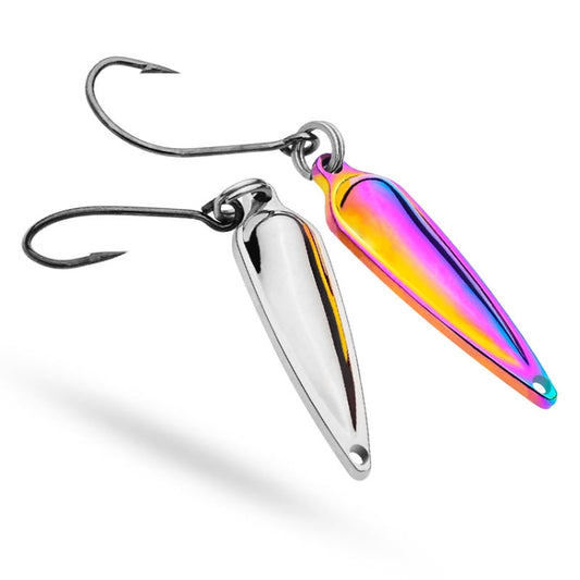 PROBEROS DW602 Long Casting Metal Sequins Lure Moth Sequins Warp Beak Fake Lure, Color: Color A(2.5g) by PROBEROS