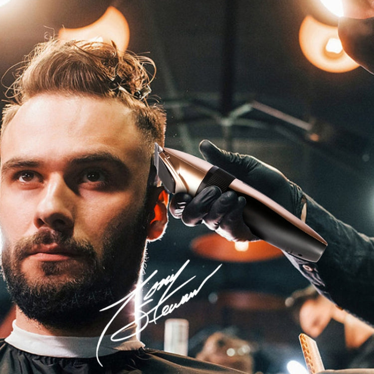 Rechargeable Hair Clipper Pet Shaver(Gold Black Pattern) by bashfashion