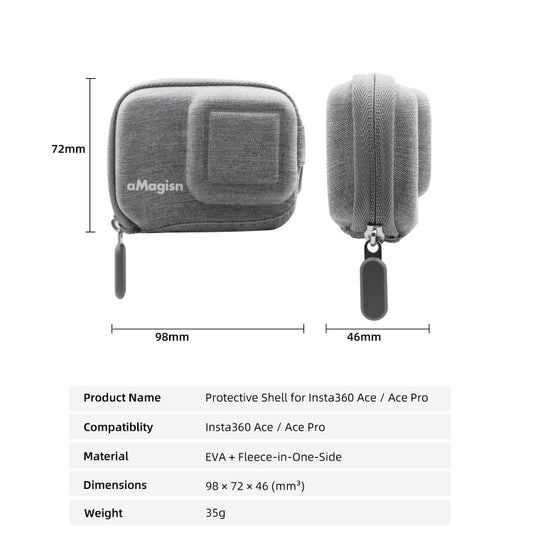 For Insta360 Ace / Ace Pro aMagisn Body Bag Mini Storage Protection Case by aMagisn