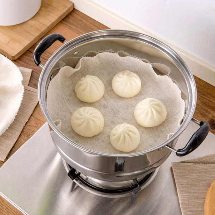 10pcs /Pack 36cm Thickened Non-stick Steamer Cloth Buns Cotton Gauze Matting Cloth(Sizing) by bashfashion