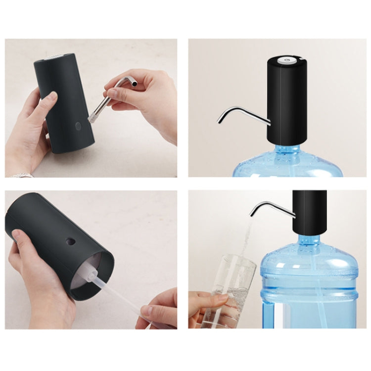 Bottled Water Dispenser Automatic Filling Electric Water Pump(Black) by bashfashion