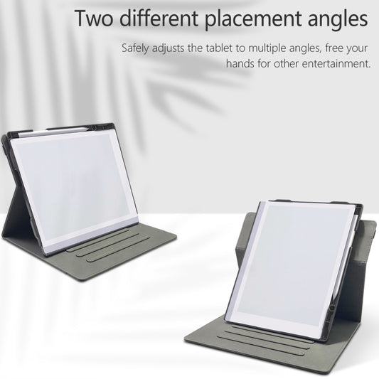 For ReMarkable 2 10.3 Inch 2020 Paper Tablet Case 360 Degree Rotating Stand Cover with Pencil Holder(Black) by bashfashion
