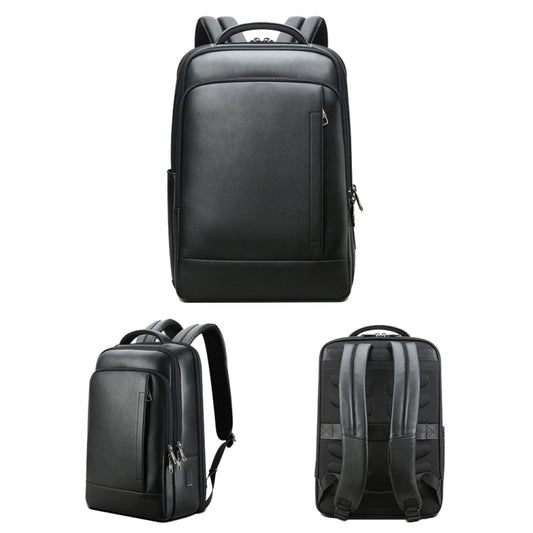Bopai Large-Capacity Waterproof Business Laptop Backpack With USB+Type-C Port, Color: Black by Bopai