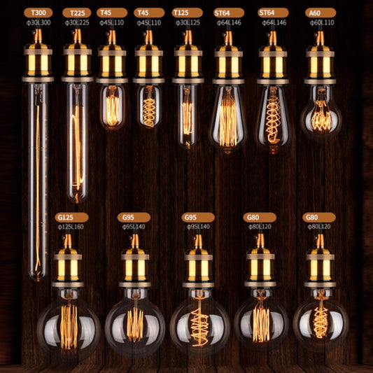 40W E27 Screw LED Dimmable Tungsten Bulb Pet Heating Lamp, Power Source: G80 Winding Wire by bashfashion