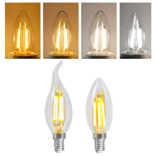C35 Constant Current Flicker-free LED Highlight Retro Chandelier Lights, Power: Sharp Bulbs E14-6W(6500K) by bashfashion