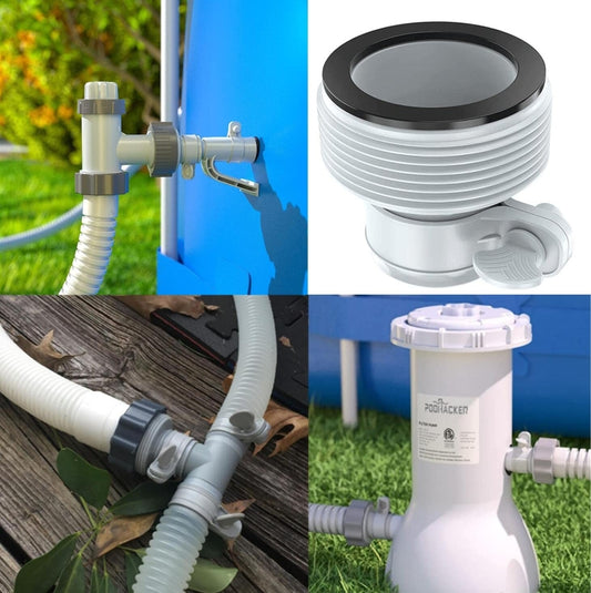 For Intex Pool Pump Fittings 10722 / 25009 Type B Hose Adapter(1pc) by bashfashion