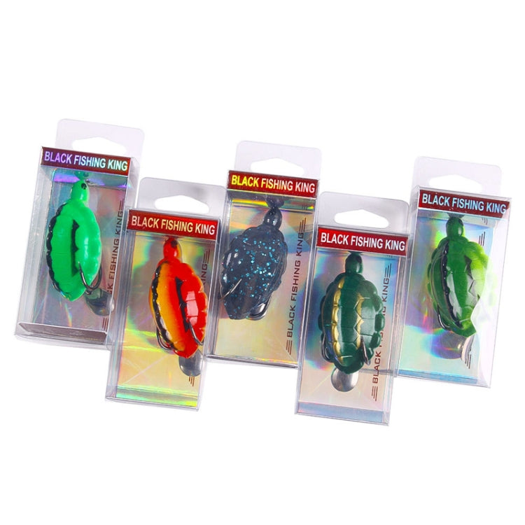 5colors /Set HENGJIA FO016 Lua Thunder Brogue Dummy Bait Turtle Sequins Fishing Bait, Size: 5.7cm 11.7g by HENGJIA