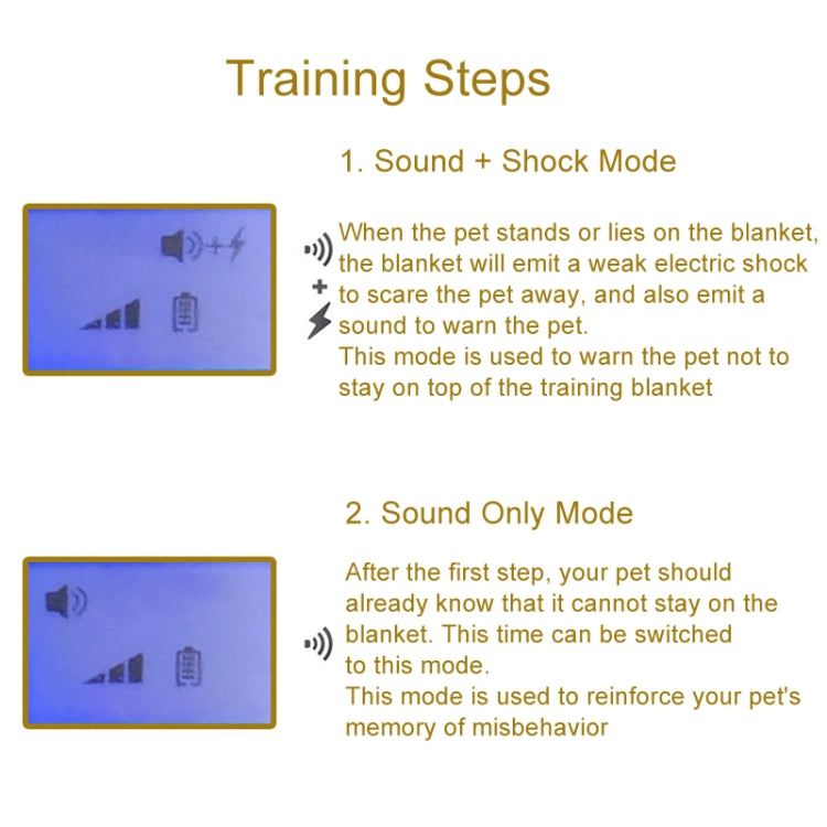 30x16 inch Pet Training Supplies Repellent Mat With Monitor Pet Isolation Static Blanket Cat Dog Sofa Cushion by bashfashion