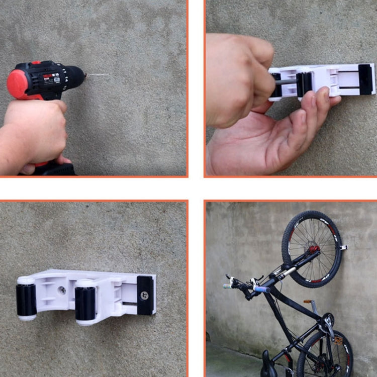 DEEMOUNT RCK-051 Road Bicycle Parking Buckle Wall Hook Mountain Bike Parking Buckle(Black) by DEEMOUNT