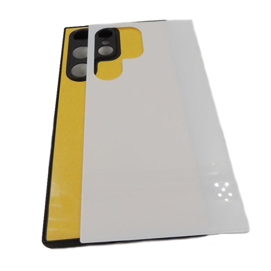 For Samsung Galaxy S24 Plus 10pcs Thermal Transfer Glass Phone Case(Black) by bashfashion