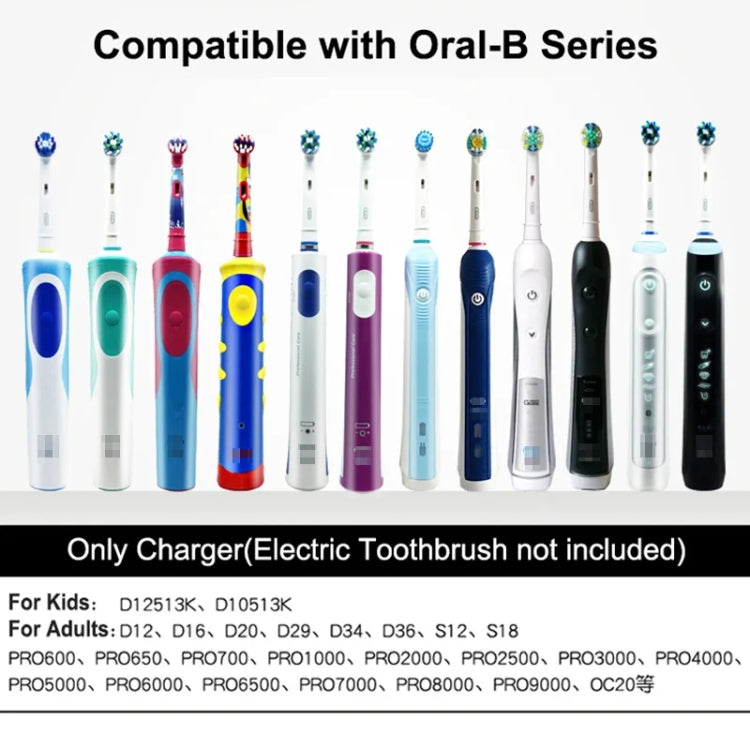 3757 Charger For Braun Oral B D12 D16 D20 D36 Electric Toothbrush,EU Plug by bashfashion