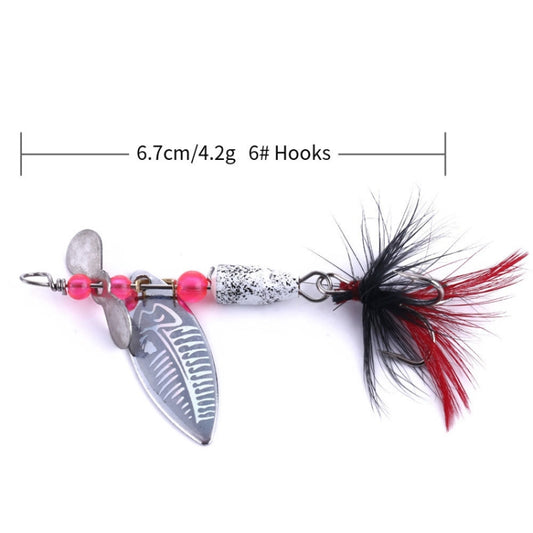 HENGJIA Composite Metal Sequins Fishing Lure Freshwater Fishing Dummy Bait, Model: SP018 by HENGJIA