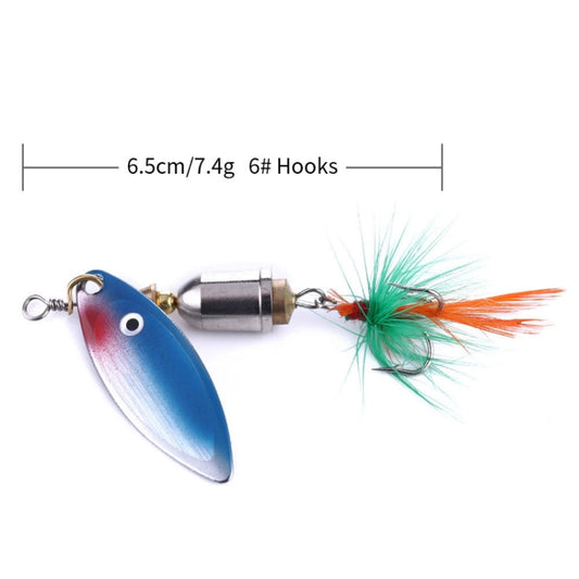 HENGJIA Composite Metal Sequins Fishing Lure Freshwater Fishing Dummy Bait, Model: SP019 by HENGJIA