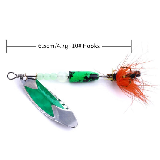 HENGJIA Composite Metal Sequins Fishing Lure Freshwater Fishing Dummy Bait, Model: SP020 by HENGJIA