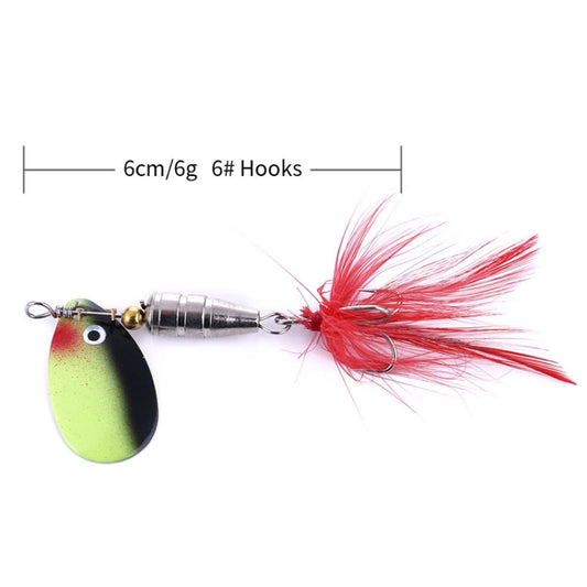 HENGJIA Composite Metal Sequins Fishing Lure Freshwater Fishing Dummy Bait, Model: SP022 by HENGJIA