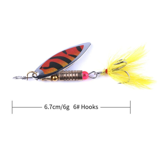 HENGJIA Composite Metal Sequins Fishing Lure Freshwater Fishing Dummy Bait, Model: SP030 by HENGJIA