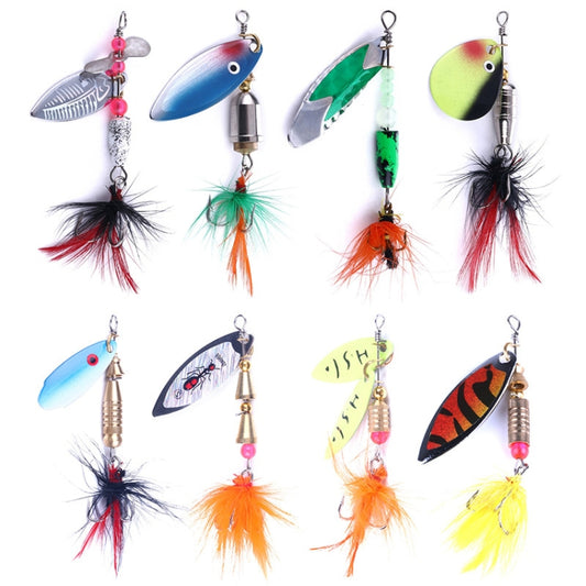 HENGJIA Composite Metal Sequins Fishing Lure Freshwater Fishing Dummy Bait, Model: SP023 by HENGJIA
