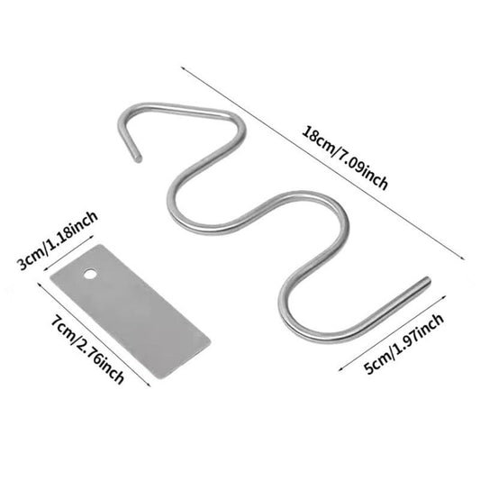 Stainless Steel Peanut Butter Stirrer Food Grade Material Kitchen Butter Jam Stirring Tool(Regular Model) by bashfashion