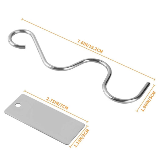 Stainless Steel Peanut Butter Stirrer Food Grade Material Kitchen Butter Jam Stirring Tool(Updated Model) by bashfashion