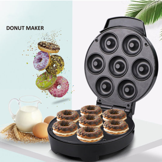 1000W Mini Donut Maker Machine Can Make 7 Doughnuts 110V US Plug by bashfashion