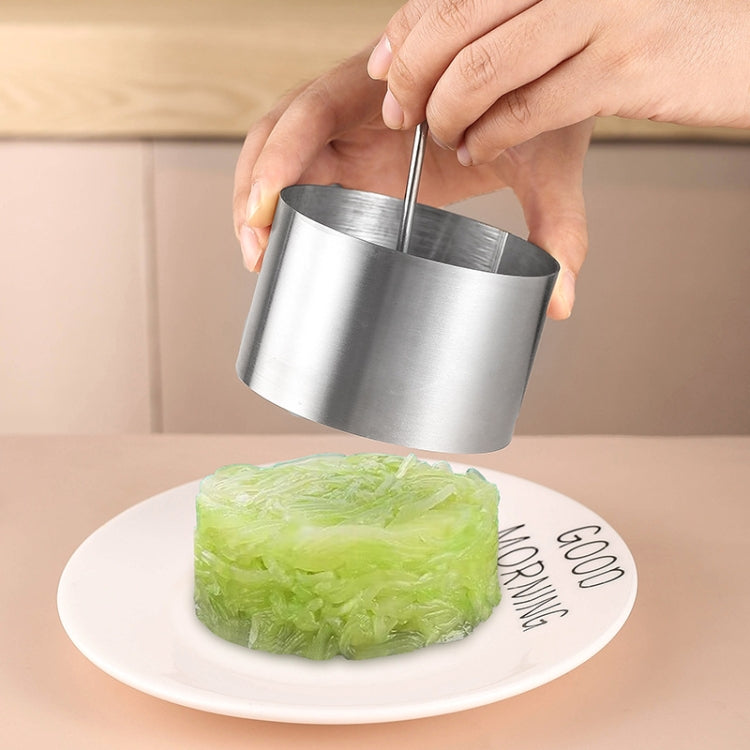 Large Stainless Steel Tiramisu Mold Mousse Cake Disk Mold by bashfashion