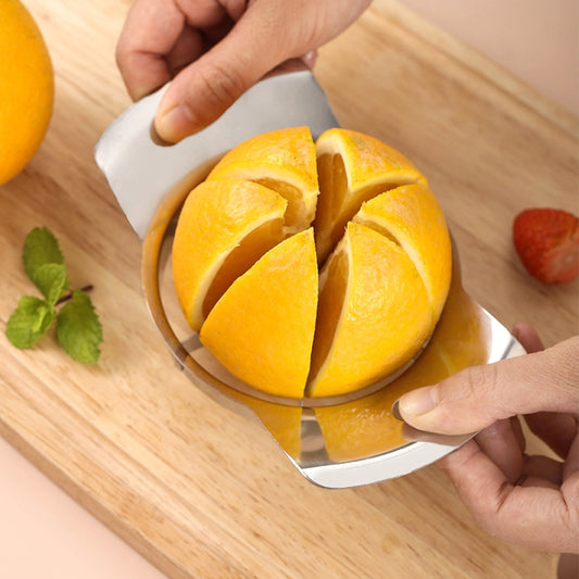 304 Stainless Steel Orange Cutter Multi-purpose Thickened Fruit Divider by bashfashion