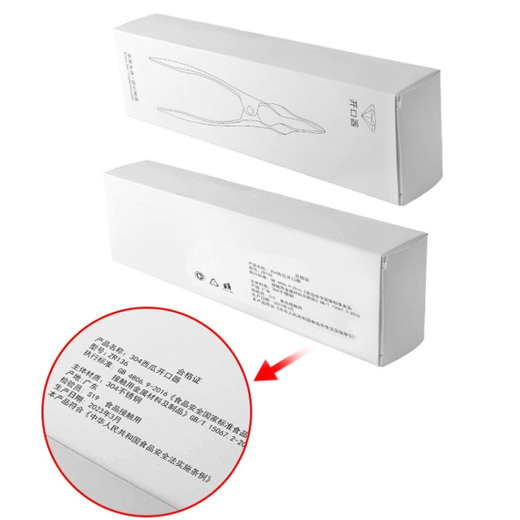 304 Stainless Steel Watermelon Opener Durian Shell Opening Device(Opener) by bashfashion