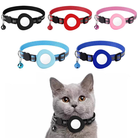 For Huawei Tag Location Tracker Anti-lost Protective Case Pet Collar(Sky blue) by bashfashion