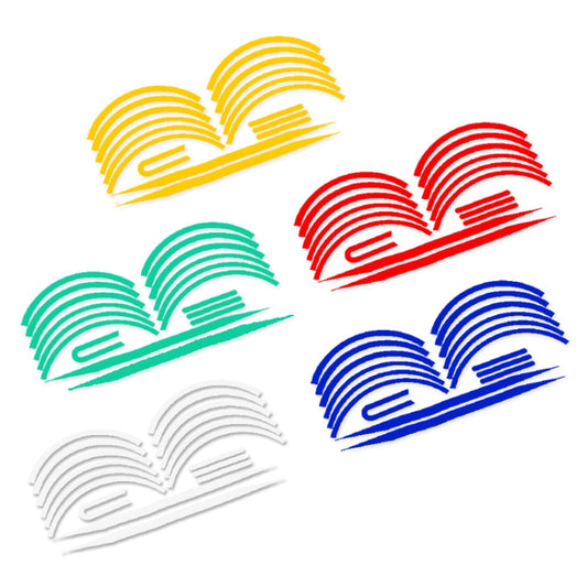 For Xiaomi Mijia M365/1s/Pro/Pro2 Scooter Waterproof Warning Reflective Sticker(Random Color Delivery) by bashfashion