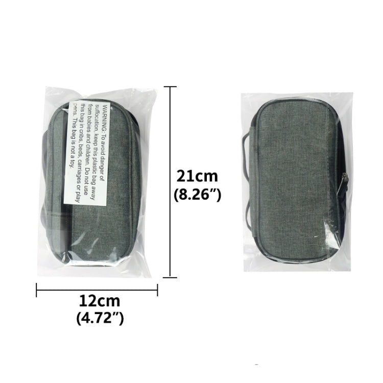 Portable Insulin Cooler Travel Package Insulin Care Bag(Grey) by bashfashion